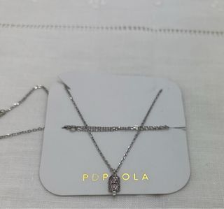 Collar PDPAOLA Plata y Circonitas