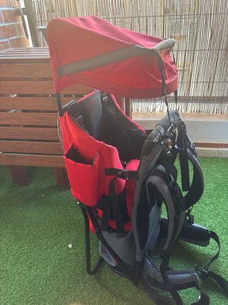 Mochila Portabebés Ergonómica Roja