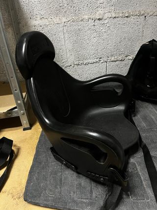 Silla Portabebés Bicicleta Negra