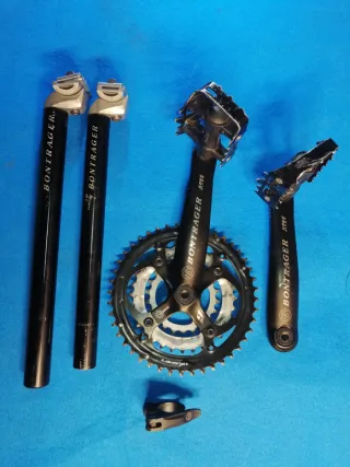 Consegna di componenti per bicicletta MTB Bontrager