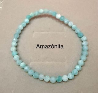 Pulseras elásticas minerales naturales elige