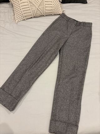 Pantalón Lana Massimo Dutti Mujer Talla 36