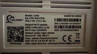 Router 4G LTE WiFi 6 Calonny
