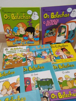 Lote de 20 libros de Os Bolechas