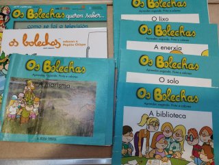 Lote de 20 libros de Os Bolechas
