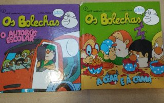 Lote de 20 libros de Os Bolechas