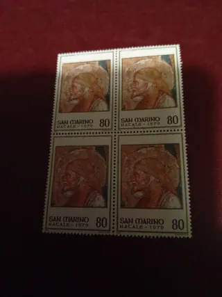 2 Quartine San Marino 1979 Natale