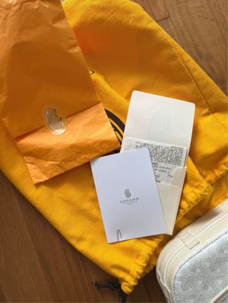 Borsello Goyard bianco