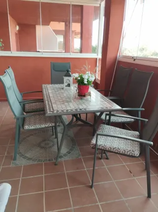 Mesa y 6 Sillas Terraza
