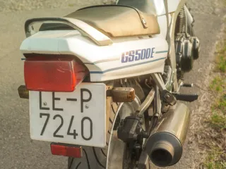 Suzuki GS500E 1989 Blanca A2