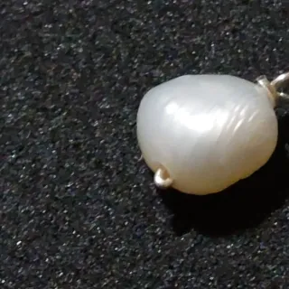 Pulsera plata925 y Perlas Naturales de rio