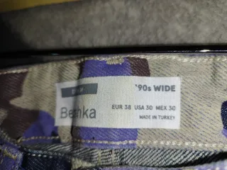 Pantalón vaquero T-38 camuflaje