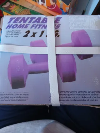 Mancuernas Vinilo 1kg (2 unidades)