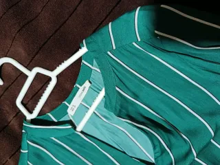 Blusa Sfera Rayas Verdes Talla M