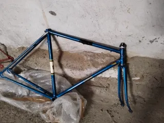 Cuadro Orbea Azul con Horquilla