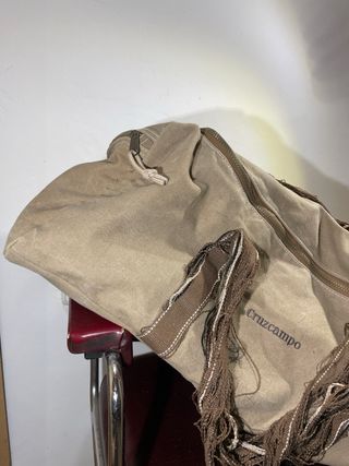 Bolsa Deporte/Viaje Lona Vintage Cruzcampo