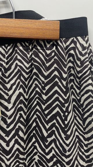 Pantalón mujer American Vintage estampado zigzag