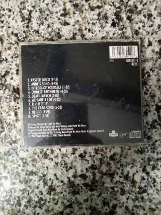 CD Faith No More Introduce Yourself