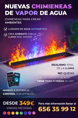 Chimenea de vapor de agua 1.2m