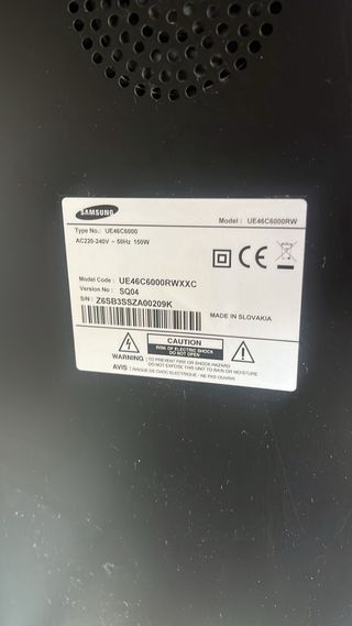 Samsung TV Full HD 46 pulgadas