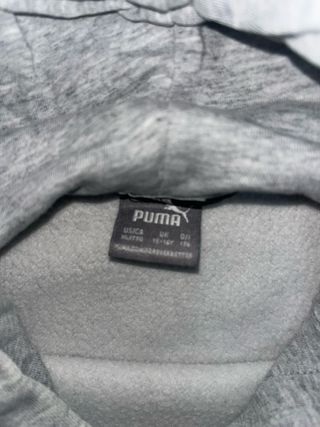 Sudadera Puma Gris Niño