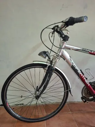 Bicicleta Trekking Evolution Roja aluminio