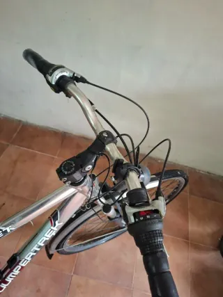 Bicicleta Trekking Evolution Roja aluminio