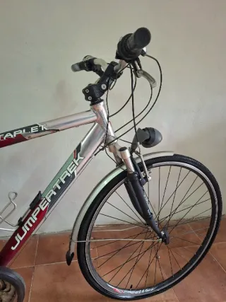 Bicicleta Trekking Evolution Roja aluminio