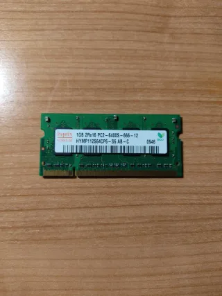 Memoria RAM Hynix 1GB PC2-6400S