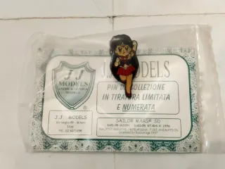 set Spille JJ Models Sailor Moon PINS Mercury,Mars