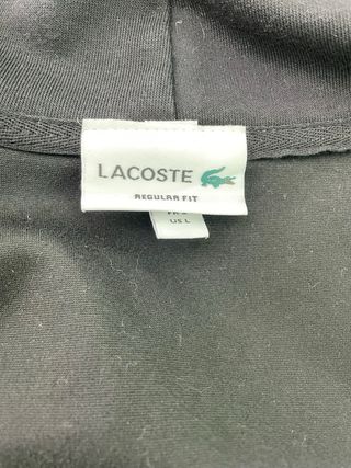 Pantalones deportivos Lacoste negros