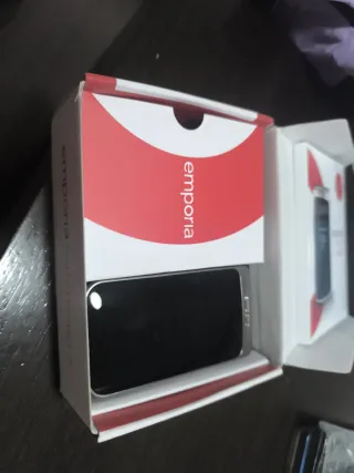 Teléfono Emporia TOUCHsmart 2 Negro