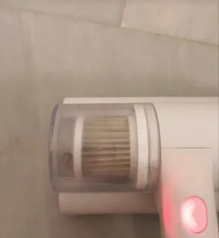 Mini aspirador ácaros. Cargador tipo C.