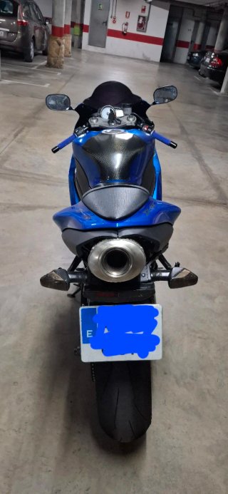 Kawasaki ZX6R 2008 Azul