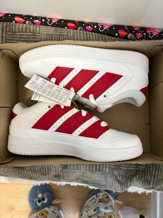 Adidas Breakstart 2000 Blancas y Rojas