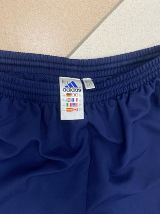 Pantalones Adidas Azul y Blanco Talla XL