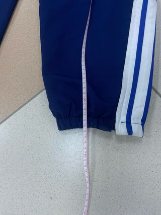 Pantalones Adidas Azul y Blanco Talla XL