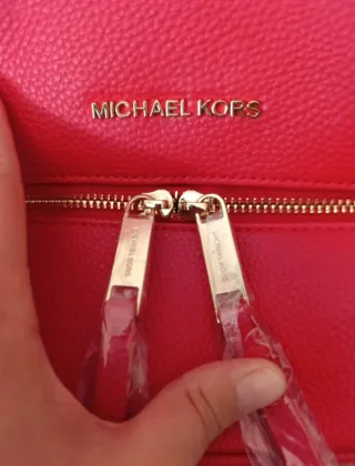 Mochila Michael Kors Roja Nueva