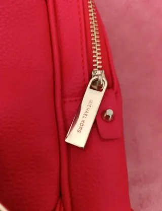 Mochila Michael Kors Roja Nueva