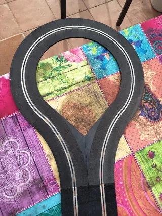 Pista Scalextric en 8