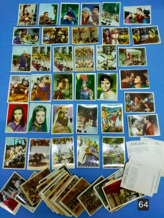 Cromos Películas y series antiguos (varias colecci