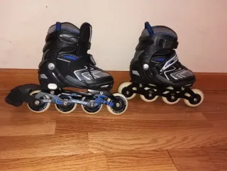 Patines en línea Oxelo Talla XS + Protecciones