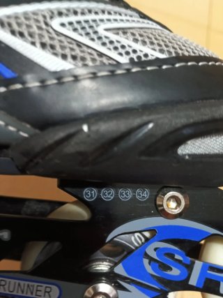 Patines en línea Oxelo Talla XS + Protecciones