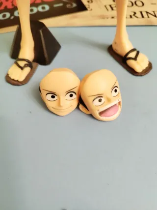 Figuras One Piece: Luffy y Shanks