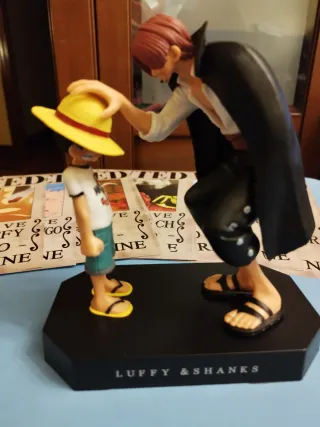 Figuras One Piece: Luffy y Shanks