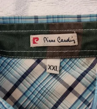 Camicia vintage Pierre Cardin patchwork camouflage