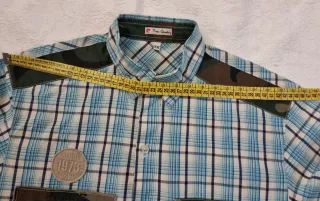 Camicia vintage Pierre Cardin patchwork camouflage