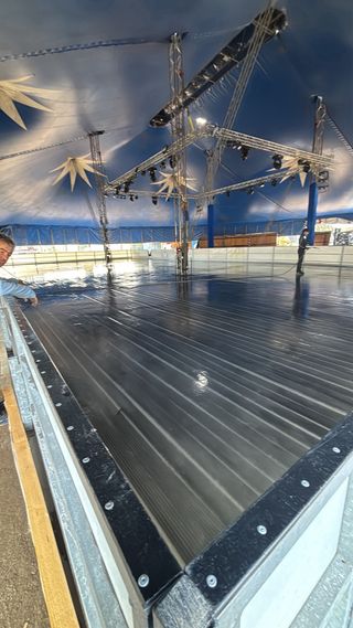 Alquiler de pista de hielo