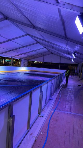 Alquiler de pista de hielo
