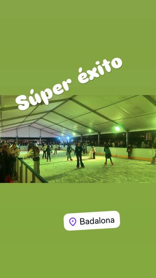 Alquiler de pista de hielo